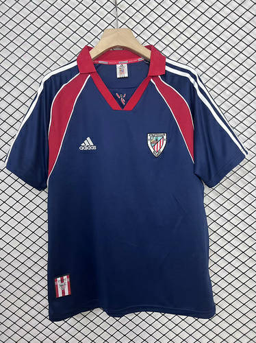 99-00 Athletic Bilbao Away Retro Cheap Soccer Jerseys 