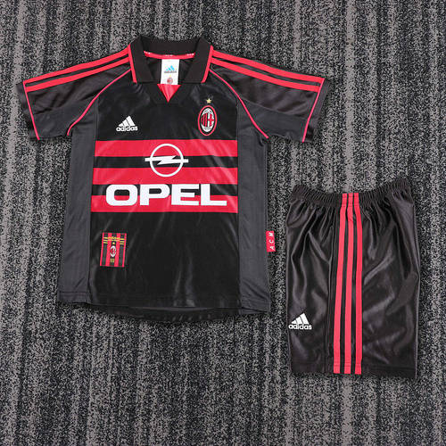 98-99 AC Milan Third Retro Kids Cheap Soccer Jerseys