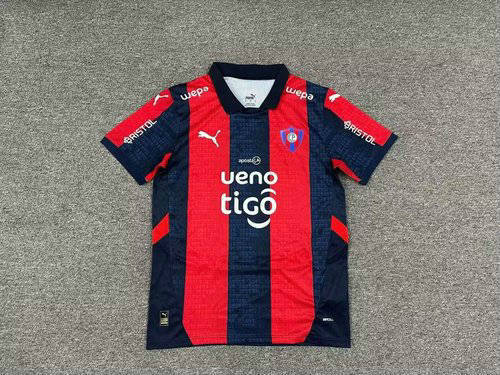 25-26 Cerro Porteno Home Cheap Soccer Jerseys 