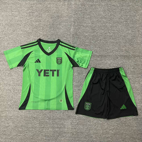 25-26 Austin Home Kids Cheap Soccer Jerseys