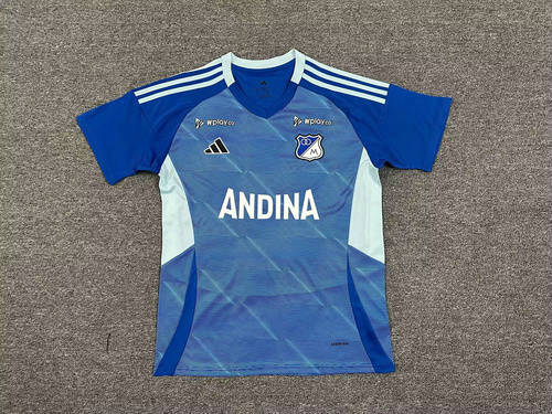 25-26 Millonarios Home Cheap Soccer Jerseys