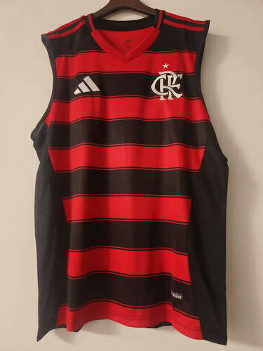 25-26 Flamengo Home Training Soccer Vest 