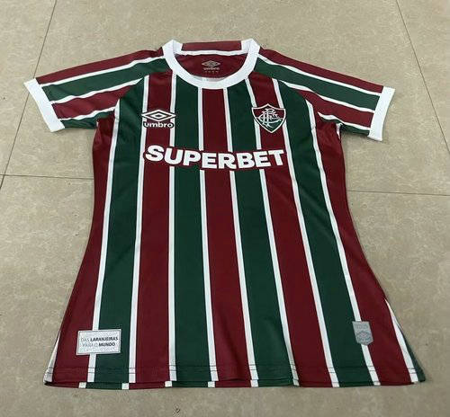 25-26 Fluminense Home Women Cheap Soccer Jerseys