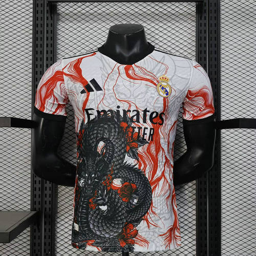 25-26 Real Madrid Special Player Version Cheap Soccer Jerseys 