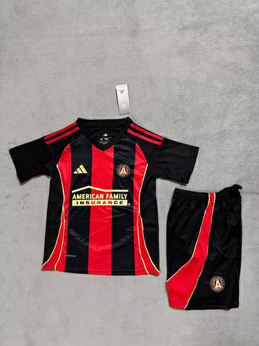 25-26 Atalanta Home Kids Cheap Soccer Jerseys