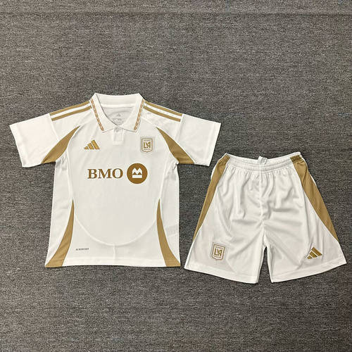 25-26 Los Angeles Away Kids Cheap Soccer Jerseys