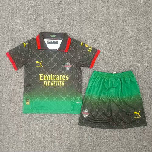 25-26 AC Milan Kids Cheap Soccer Jerseys