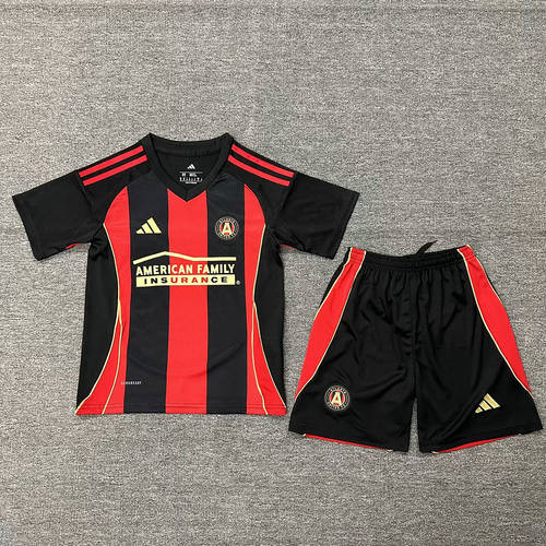 25-26 Atalanta Home Kids Cheap Soccer Jerseys