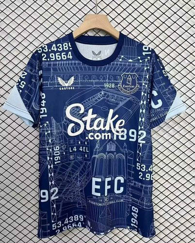 25-26 Everton Training Cheap Soccer Jerseys