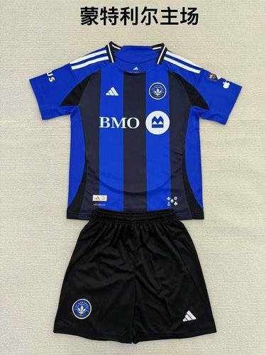 25-26 Montreal Home Kids Cheap Soccer Jerseys