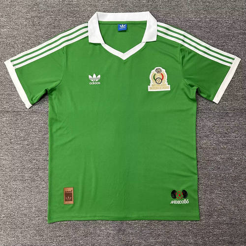 1986 Mexico Home Retro Cheap Soccer Jerseys 