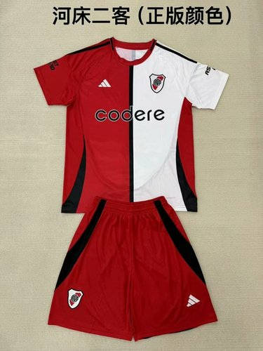 25-26 River Plate Third Kids Cheap Soccer Jerseys