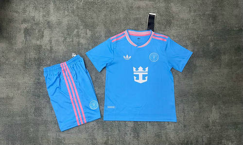 25-26 Inter Miami Third Kids Cheap Soccer Jerseys