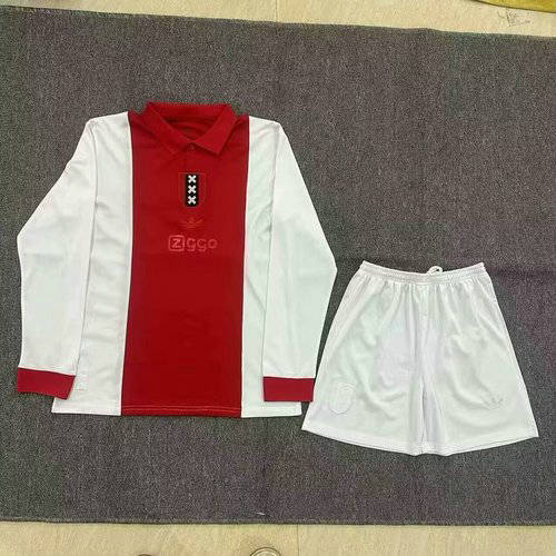 25-26 Ajax Kids Cheap Soccer Jerseys 