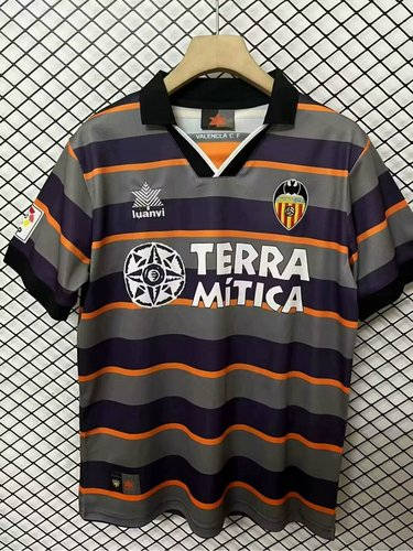 99-00 Valencia Away Retro Cheap Soccer Jerseys