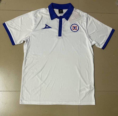 25-26 Cruz Azul Polo Cheap Soccer Jerseys