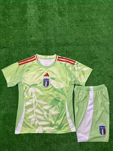 25-26 Italy Away Kids Cheap Soccer Jerseys