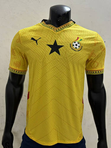 25-26 Ghana Away Player Version Cheap Soccer Jerseys 