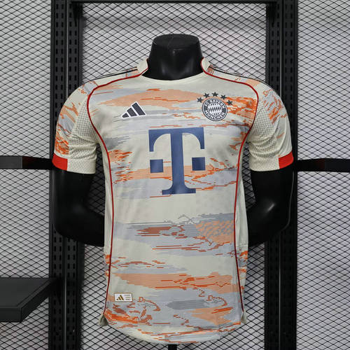 25-26 Bayern Away Cheap Soccer Jerseys 