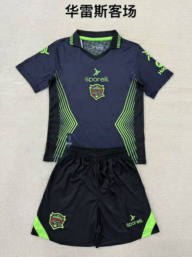 25-26 Real Madrid Away Kids Cheap Soccer Jerseys 