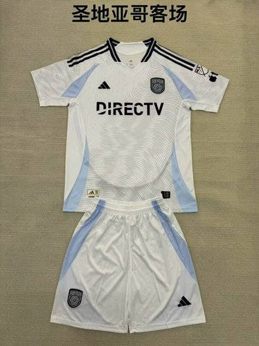 25-26 San Diego Away Kids Cheap Soccer Jerseys