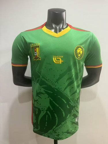 25-26 Cameroon Home Player Version Cheap Soccer Jerseys 