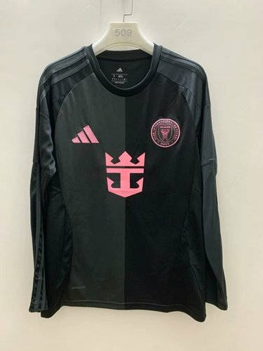 25-26 Inter Miami Away Long Sleeve Cheap Soccer Jerseys