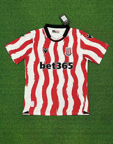 25-26 Stoke City Home Cheap Soccer Jerseys