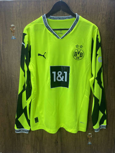 25-26 Dortmund Long Sleeve Cheap Soccer Jerseys