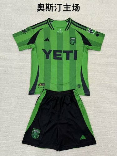 25-26 Austin Home Kids Cheap Soccer Jerseys