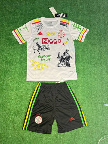 25-26 Ajax Kids Cheap Soccer Jerseys