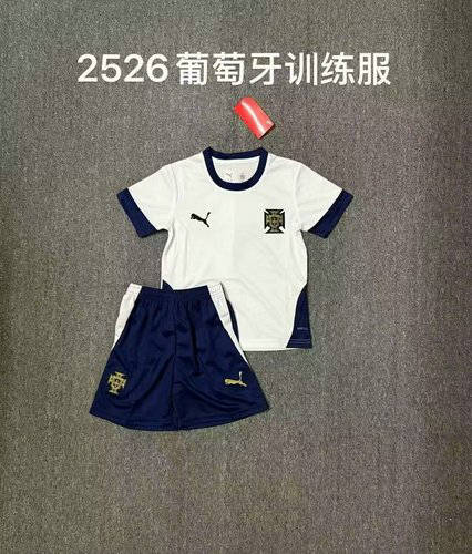 25-26 Portugal Kids Training Soccer Suit