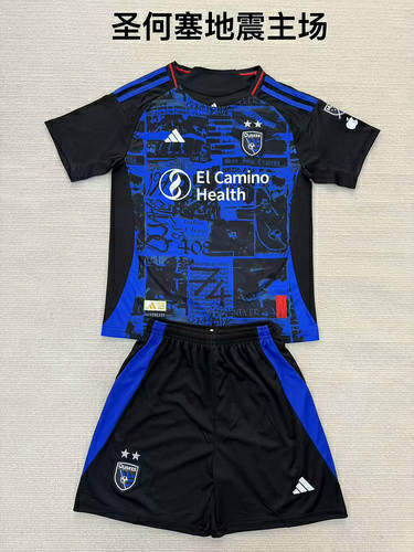 25-26 San Jose Earthquakes Home Kids Cheap Soccer Jerseys