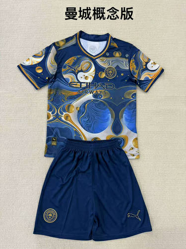 25-26 Manchester City Special Kids Cheap Soccer Jerseys