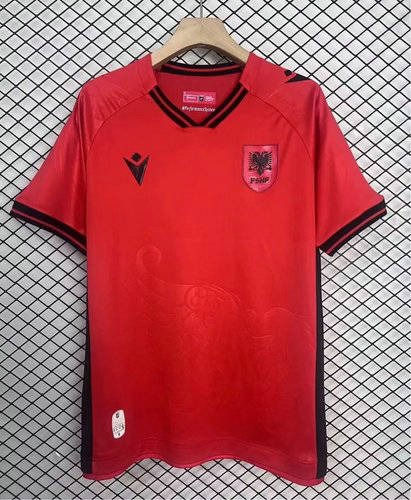 25-26 Republic of Albania Home Cheap Soccer Jerseys