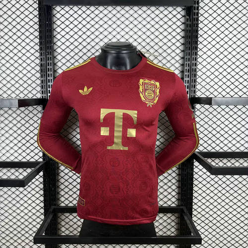 25-26 Bayern 125th Anniversary Player Version Cheap Soccer Jerseys 