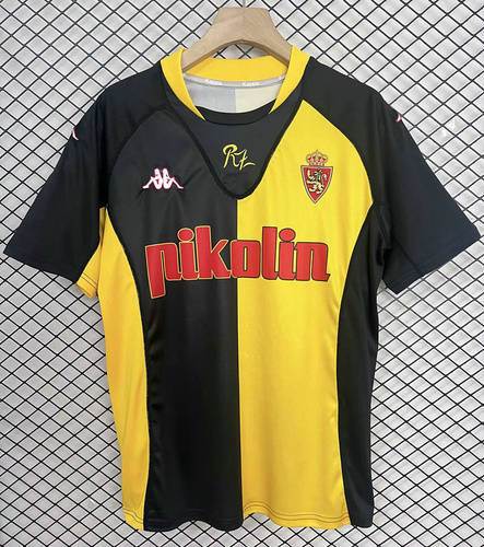 2001 Zaragoza Away Retro Cheap Soccer Jerseys