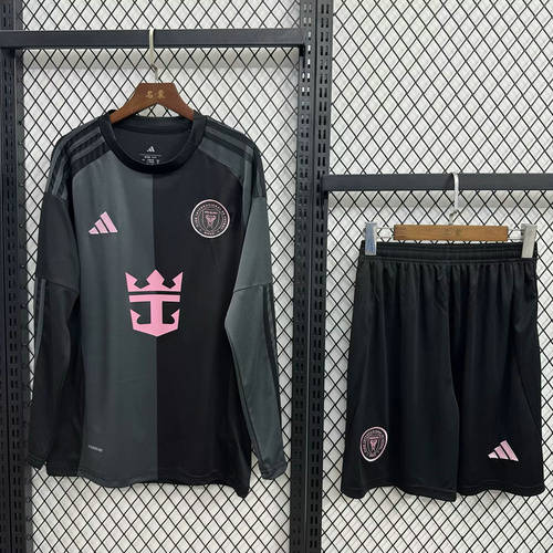 25-26 Inter Miami Away Long Sleeve Cheap Soccer Jerseys