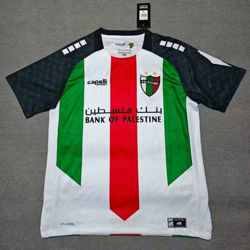 25-26 Palestine Home Cheap Soccer Jerseys 