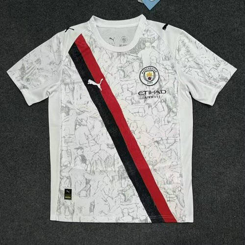 25-26 Manchester City Away Cheap Soccer Jerseys