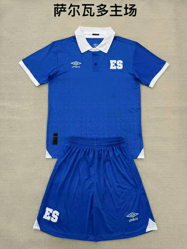 25-26 Salvador Home Kids Cheap Soccer Jerseys