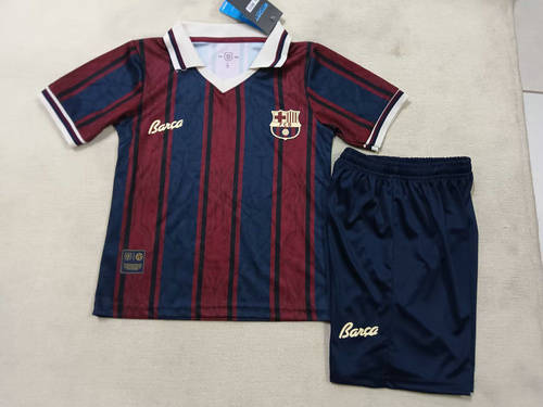 25-26 Barcelona Kids Cheap Soccer Jerseys