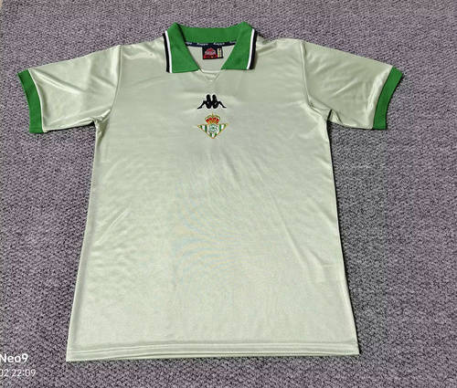 99-00 Real Betis Away Retro Cheap Soccer Jerseys 