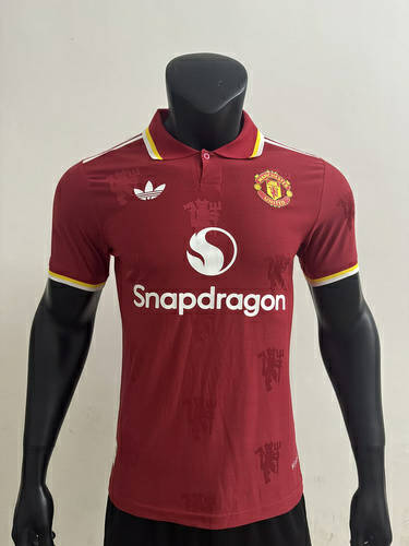 25-26 Man United Player Version Cheap Soccer Jerseys