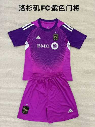 25-26 Los Angeles Goalkeeper Kids Cheap Soccer Jerseys