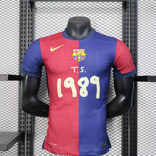 25-26 Barcelona Home Player Version Cheap Soccer Jerseys