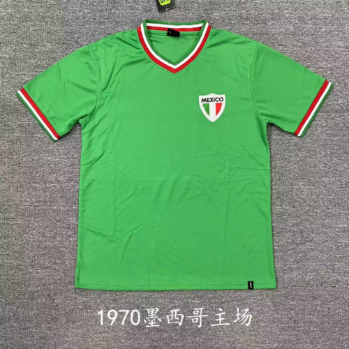 1970 Mexico Home Retro Cheap Soccer Jerseys 