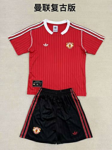 25-26 Man United Special Kids Cheap Soccer Jerseys