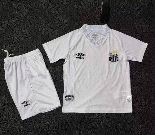 25-26 Santos Home Kids Cheap Soccer Jerseys