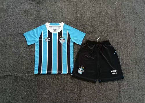 25-26 Gremio Home Kids Cheap Soccer Jerseys